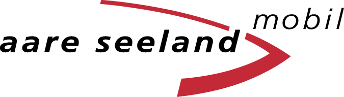 Farbiges Logo von aare seeland mobil